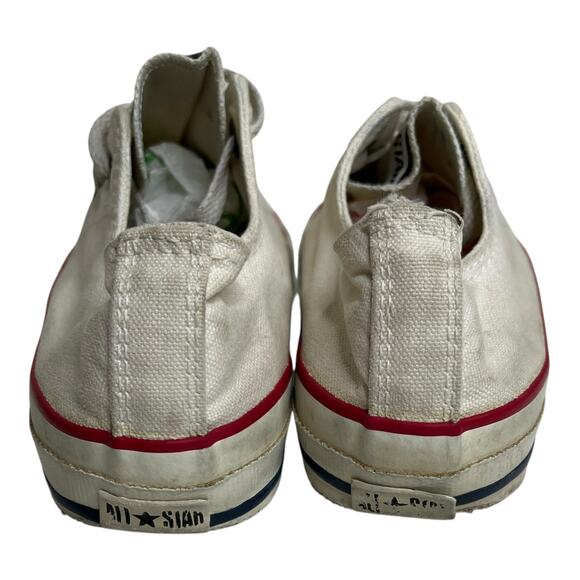 Converse Chuck Taylor All Star Vintage 80s Low Top Sneakers USA White M2.5, W4.5 - Picture 5 of 10